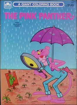 Pink Panther Coloring Book