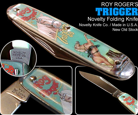 ROY ROGER'S TRIGGER KNIFE CW[ gK[ tH[fBOiCt