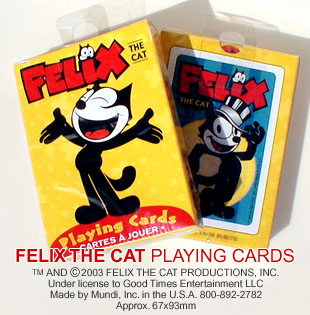 Felix The Cat Playing Cards