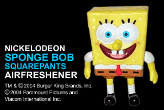 Sponge Bob Square Pants Air Freshener X|W{u XNGApc GAtbVi[